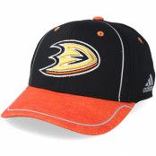 Keps Anaheim Ducks Alpha Black/Orange Flexfit - Adidas - Svart Flexfit