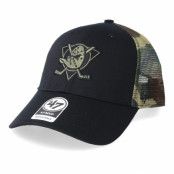 Keps Anaheim Ducks Back Switch 47 Mvp Black/Camo Trucker - 47 Brand - Svart Trucker