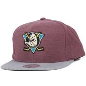 Mitchell & Ness - Anaheim Ducks Heather Profile NHL Snapback