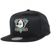 Mitchell & Ness - Anaheim Ducks Jersey Mesh Black Snapback