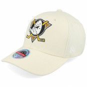 Mitchell&Ness - NHL Beige adjustable Keps - Anaheim Ducks Khaki Classic Red Khaki Adjustable @ Hatstore