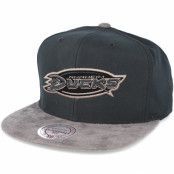 Mitchell&Ness - NHL Grå snapback Keps - Anaheim Ducks Buttery Charcoal grey Snapback @ Hatstore