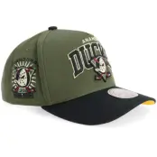 Mitchell&Ness - NHL Grön adjustable Keps - Hatstore Exclusive x Anaheim Ducks Hs Pro Crown Green/Black A-frame Adjustable @ Hatstore