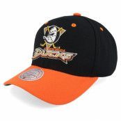 Mitchell&Ness - NHL Svart adjustable Keps - Anaheim Ducks All In 2.0 Pro Black/Orange Adjustable @ Hatstore