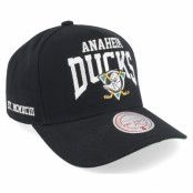 Mitchell&Ness - NHL Svart adjustable Keps - Anaheim Ducks Big Time Pro Black A-frame Adjustable @ Hatstore