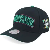 Mitchell&Ness - NHL Svart adjustable Keps - Anaheim Ducks Class Act Pro Vintage Black A-frame Adjustable @ Hatstore