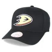 Mitchell&Ness - NHL Svart adjustable Keps - Anaheim Ducks Flexfit 110 Black Adjustable @ Hatstore