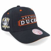 Mitchell&Ness - NHL Svart adjustable Keps - Anaheim Ducks Team Lofi Pro Black Adjustable @ Hatstore