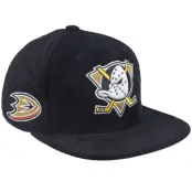 Mitchell&Ness - NHL Svart snapback Keps - Anaheim Ducks All Directions Black Snapback @ Hatstore