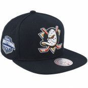 Mitchell&Ness - NHL Svart snapback Keps - Anaheim Ducks Conference Patch Black Snapback @ Hatstore