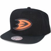 Mitchell&Ness - NHL Svart snapback Keps - Anaheim Ducks Serve Black Snapback @ Hatstore