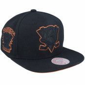 Mitchell&Ness - NHL Svart snapback Keps - Anaheim Ducks Tc Bottoms Black Snapback @ Hatstore