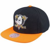 Mitchell&Ness - NHL Svart snapback Keps - Anaheim Ducks Team 2 Tone 2.0 Black/Orange Snapback @ Hatstore