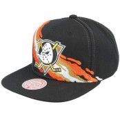 Mitchell&Ness - NHL Svart snapback Keps - Anaheim Ducks Vintage Paintbrush Black Snapback @ Hatstore