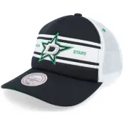 Mitchell&Ness - NHL Svart trucker Keps - Dallas Stars Sideline Black/White A-frame Trucker @ Hatstore
