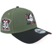 New Era - NHL Grön adjustable Keps - Hatstore Exclusive x Anaheim Ducks 9FORTY Green/Black A-Frame Adjustable @ Hatstore