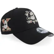 New Era - NHL Svart adjustable Keps -"Hatstore Exclusive x Anaheim Ducks 9FORTY Black A-Frame Adjustable"@ Hatstore