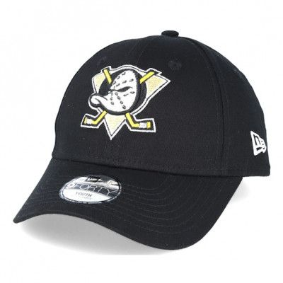 New Era - NHL Svart adjustable Keps - Kids Anaheim Ducks Kids NHL Basic Black 9forty Adjustable @ Hatstore