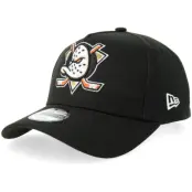 New Era - NHL Svart adjustable Keps - Kids Hatstore Exclusive x Anaheim Ducks 9FORTY Black A-frame Adjustable @ Hatstore