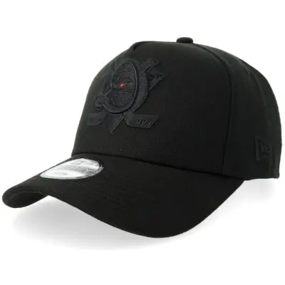 New Era - NHL Svart adjustable Keps - Kids Hatstore Exclusive x Anaheim Ducks 9FORTY Black A-Frame Adjustable @ Hatstore