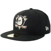 New Era - NHL Svart fitted Keps - Anaheim Ducks 59FIFTY Black Fitted @ Hatstore
