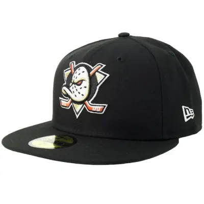 New Era - NHL Svart fitted Keps - Anaheim Ducks 59FIFTY Black Fitted @ Hatstore