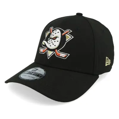 New Era - NHL Svart flexfit Keps - Anaheim Ducks 39THIRTY Black Flexfit @ Hatstore