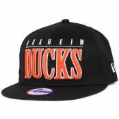 New Era - NHL Svart snapback Keps - Kids Anaheim Ducks Big Word 9Fifty Snapback @ Hatstore