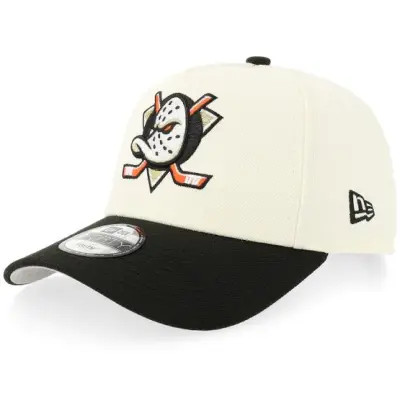 New Era - NHL Vit adjustable Keps - Kids Hatstore Exclusive x Anaheim Ducks 9FORTY Chrome/Black Adjustable @ Hatstore