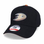 Outerstuff - NHL Svart adjustable Keps - Kids Anaheim Ducks Precurved Black Adjustable @ Hatstore