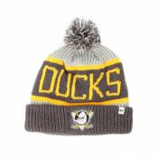 Mössa Anaheim Ducks Breakaway Knit Grey Pom - 47 Brand - Brun Tofs