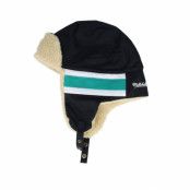 Mitchell&Ness - NHL Svart trapper Beanie - Anaheim Ducks Cold Break Vintage Black Trapper @ Hatstore