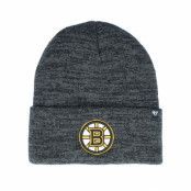 47 Brand - NHL Grå cuff Beanie - Boston Bruins Tabernacle Knit Charcoal Cuff @ Hatstore