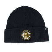 47 Brand - NHL Svart cuff Beanie - Boston Bruins Chain Stitch 47 Beanie Black Cuff @ Hatstore