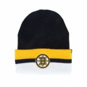 47 Brand - NHL Svart cuff Beanie - Boston Bruins NHL Split Cuff 47 Knit Bru Black Cuff @ Hatstore