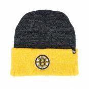 47 Brand - NHL Svart cuff Beanie -"Boston Bruins NHL Two Tone Brain Freeze Cuff"@ Hatstore