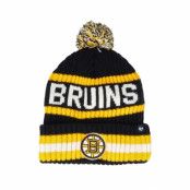 47 Brand - NHL Svart pom Beanie - Boston Bruins Bering Black/Yellow Pom @ Hatstore