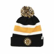 47 Brand - NHL Svart pom Beanie - Boston Bruins Breakaway Knit Black Pom @ Hatstore