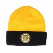 Adidas - NHL Gul cuff Beanie - Boston Bruins 19 Yellow/Black Cuff @ Hatstore