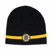 Adidas - NHL Svart traditionalbeanie Beanie - Boston Bruins Coach Black Beanie @ Hatstore