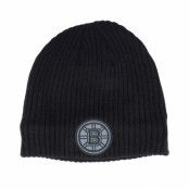 Adidas - NHL Svart traditionalbeanie Beanie - Boston Bruins Knit With Lining Black Beanie @ Hatstore