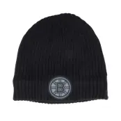 Adidas - NHL Svart traditionalbeanie Beanie - Boston Bruins Knit With Lining Black Beanie @ Hatstore
