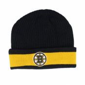 Fanatics - NHL Svart cuff Beanie - Boston Bruins Beanie Black/Yellow Gold Cuff @ Hatstore