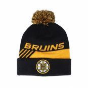 Fanatics - NHL Svart pom Beanie - Boston Bruins Boston Bruins Locker Room Pom Black @ Hatstore