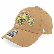 47 Brand - NHL Beige adjustable Keps - Boston Bruins Broadfield Mvp Camel Adjustable @ Hatstore