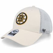 47 Brand - NHL Beige trucker Keps - Boston Bruins NHL Branson Mvp Natural Trucker @ Hatstore