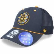 47 Brand - NHL Blå trucker Keps - Boston Bruins NHL Brrr Mesh Pop Mvp Black Trucker @ Hatstore