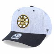 47 Brand - NHL Grå adjustable Keps - Boston Bruins Storm Cloud Mvp DP Charcoal/Black Adjustable @ Hatstore