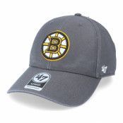 47 Brand - NHL Grå unconstructed Keps - Boston Bruins Legend Mvp Charcoal Dad Cap @ Hatstore