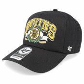 47 Brand - NHL Svart adjustable Keps - Boston Bruins NHL Laurel Captain Dtr Black Adjustable @ Hatstore